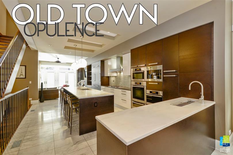 Exquisite New Old Town Home Boasts Ultra-Luxury Throughout