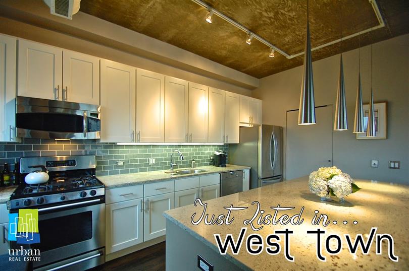 JUST LISTED!  Sleek & Sophisticated in West Town