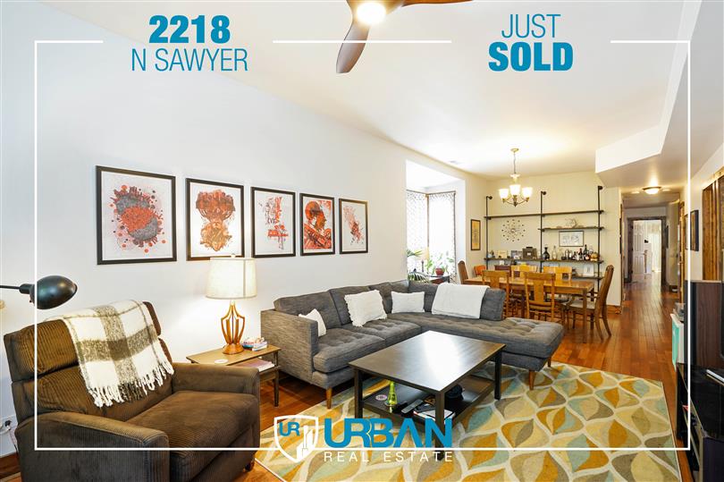 Spacious 2-Flat Just Sold!