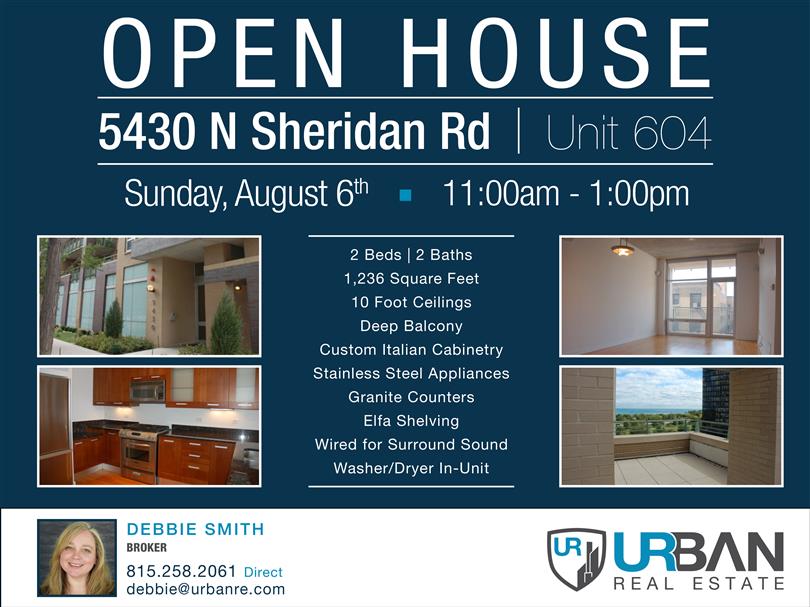 Open House on Sunday - August 6th
