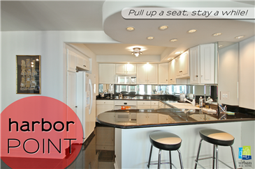 New to The New Eastside: Rare Designer Unit at Harbor Point 