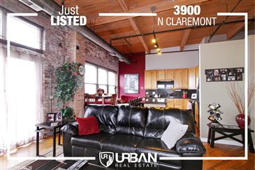 Just Listed! 2-Story Timber Loft Penthouse in North Center