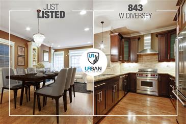 Stunning Lincoln Park Duplex Just Listed