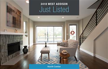 Contemporary 4 Bedroom Just Listed in North Center