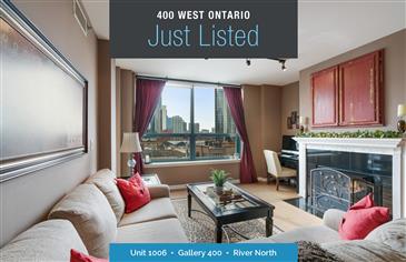 River North 2 Bed/2 Bath Just Listed