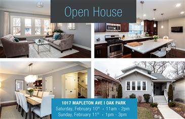Open House This Weekend In Oak Park