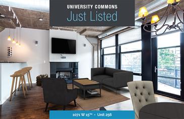 University Commons 2 Bedroom for Sale