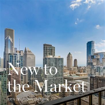 New to the Market: Stunning Condo at 200 N Dearborn, Unit 3804