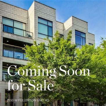 Coming Soon: Exquisite Condo at 2550 W Fullerton Ave, Unit 4D, Chicago, IL 60647