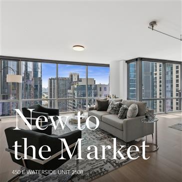 New to the Market: Stunning New Eastside Condo at 450 E Waterside Unit 2508