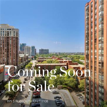 Coming Soon: Stunning Urban Oasis at 899 S Plymouth Ct, Unit 1108