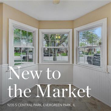 Charming Evergreen Park Home: Just Listed at 9235 S Central Park